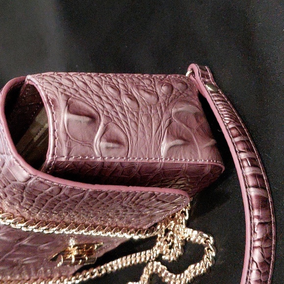BRAHMIN ROSA Croc-Embossed Crossbody - Picture 5 of 12